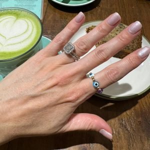 Luxe Rainbow Eye Ring