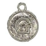Silver Colour Letter Pendant +&pound;0.70