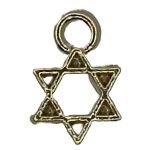 Gold Colour Star of David +&pound;0.70