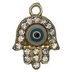 Sparkle Hamsa Light Blue +&pound;1.00